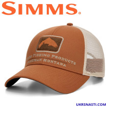 Кепка Simms Trout Icon Trucker Stonefly